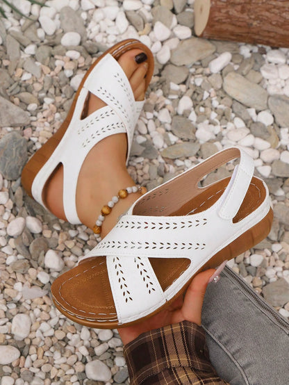 VitaFeet | Handgefertigte Rutschfeste Orthopädische Sandalen Heike