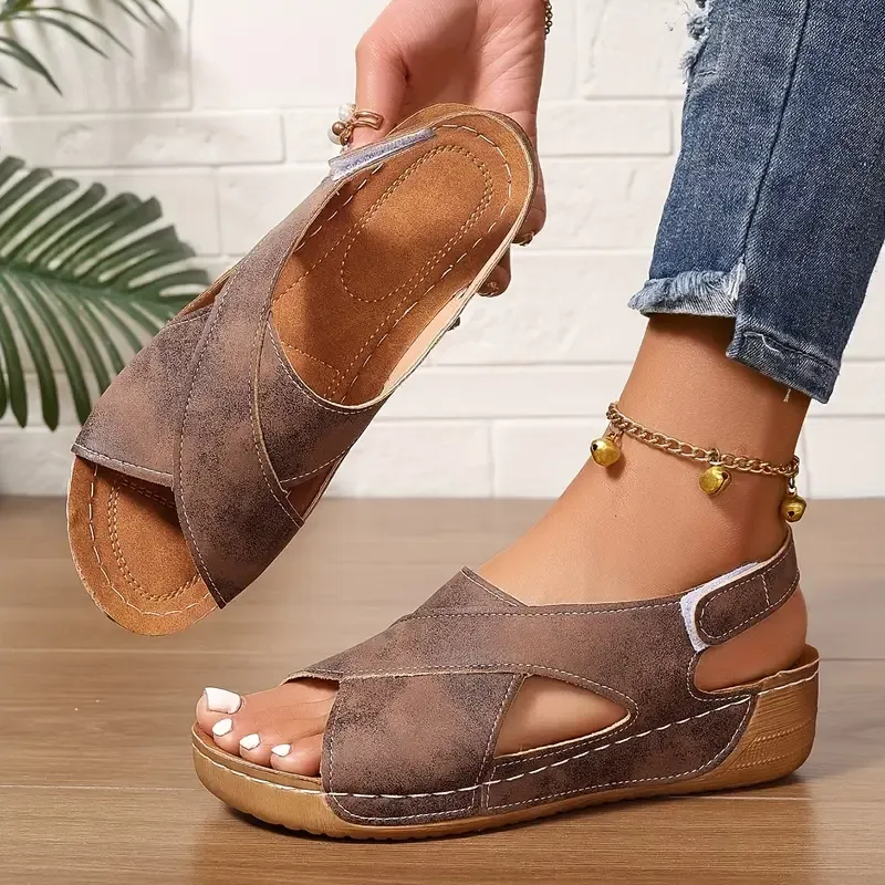 VitaFeet | Handgemaakte Orthopedische Sandalen Vintage Rosy