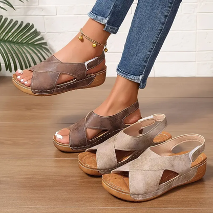 VitaFeet | Handgemaakte Orthopedische Sandalen Vintage Rosy