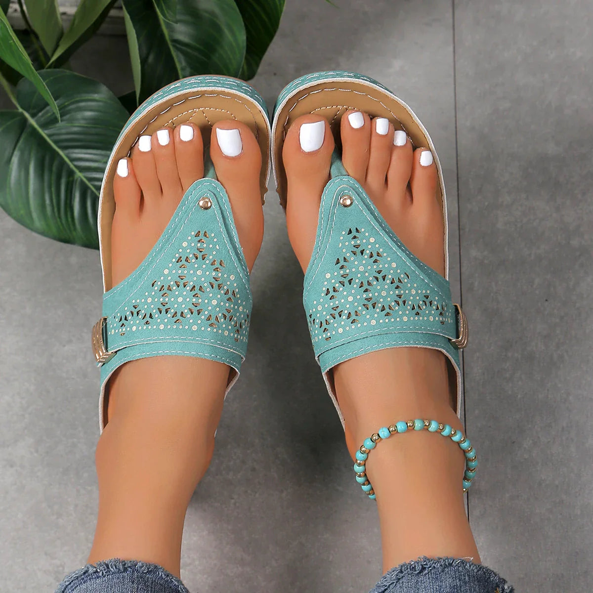 VitaFeet | Handgefertigte Orthopädische Sandalen Evelyn