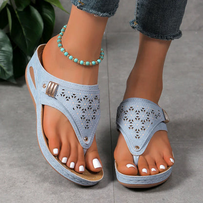 VitaFeet | Handgefertigte Orthopädische Sandalen Evelyn